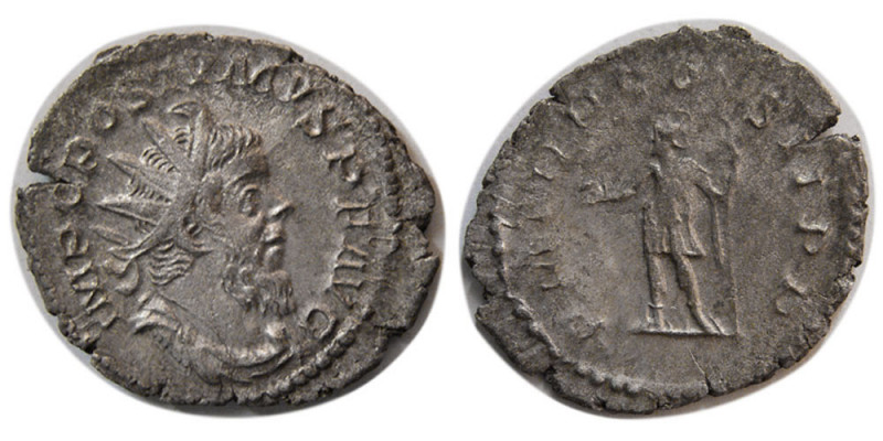 ROMAN EMPIRE. Postumus. AD. 259-268. Billon Antoninianus (3.36 gm; 24 mm). IMP C...