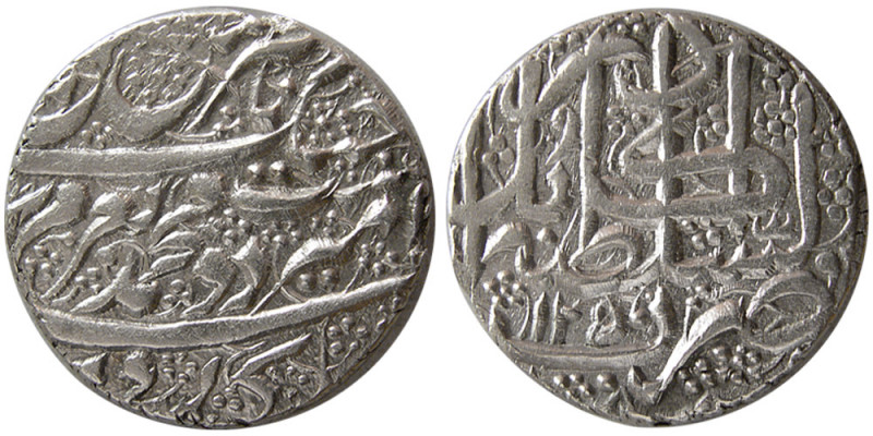 BARAKZAI. Dost Muhammad. 1824-1839 AD. AR Rupee (9.39 gm; 23 mm). Kabul mint, AH...
