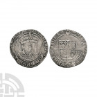 Henry VIII - Bristol - Groat 1544-1547 A.D. Third coinage. Obv: three-quarter facing bust with HENRIC 8 D G ANGL FRA Z HYB REX legend. Rev: long cross...