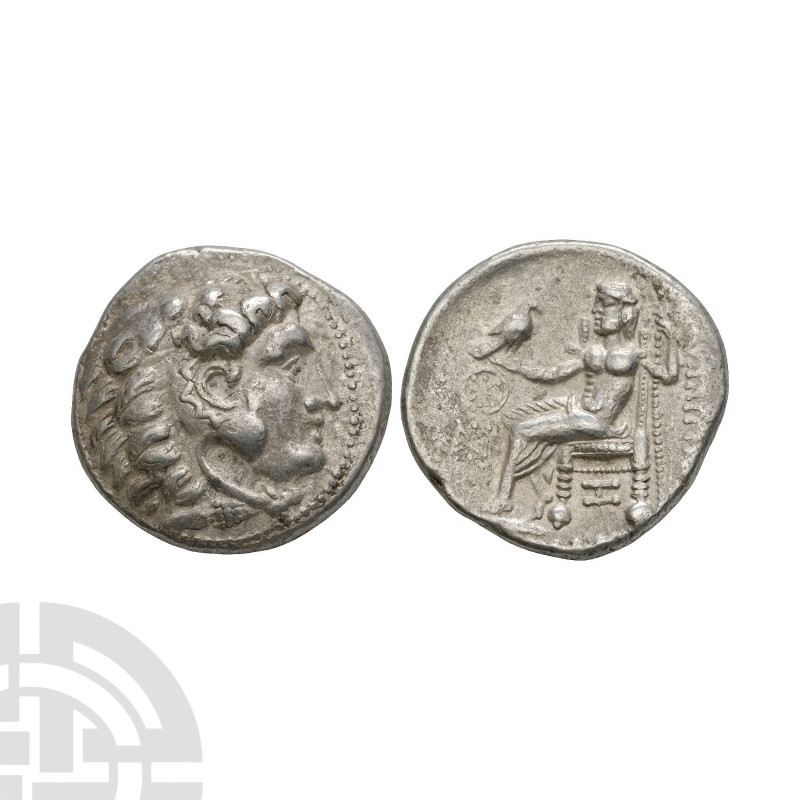 Macedonia - Philip III - AR Tetradrachm 323-316 B.C. Arados mint. Obv: head of H...