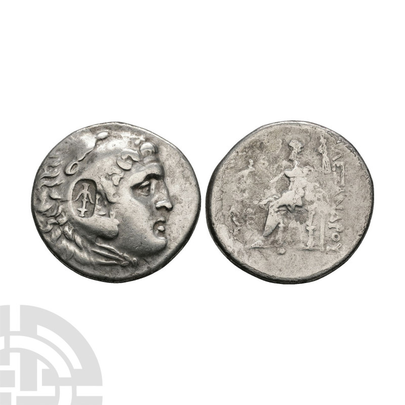 Macedonia - Alexander III (the Great) - Zeus AR Tetradrachm 197-196 B.C. or 187-...