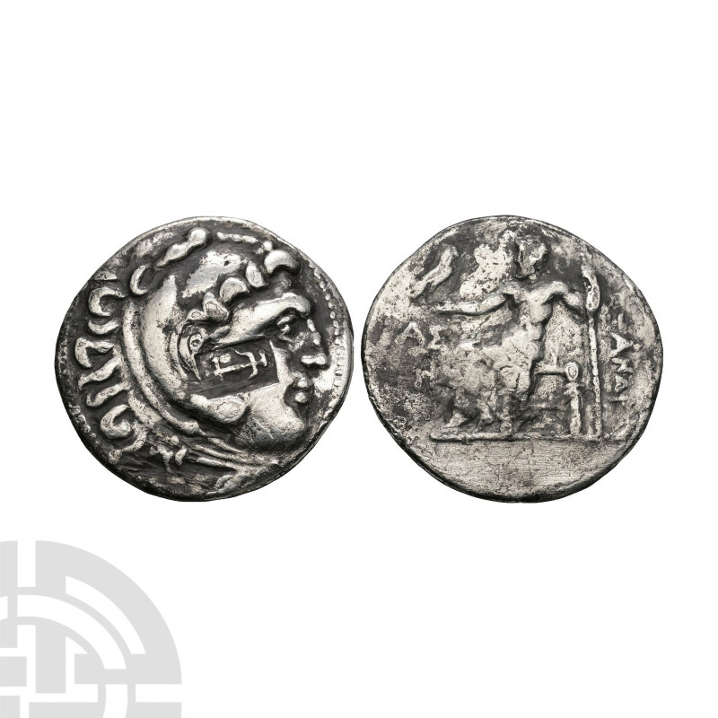 Macedonia - Alexander III (the Great) - Zeus AR Tetradrachm 195-194 B.C. Aspendo...