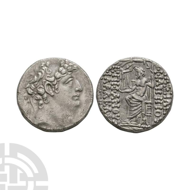 Seleukid Kingdom - Philip I Philadelphus - Tetradrachm After 83 B.C. Obv: diadem...