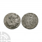 Seleukid Kingdom - Philip I Philadelphus - Tetradrachm After 83 B.C. Obv: diademed head of Philip Philadelphus right. Rev: BASILEWS FILIPPOY EPIFANOYS...