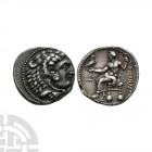 Macedonia - Alexander III (the Great) - British Museum Electrotype Tetradrachm 19th century A.D. Electrotype replica, original coin struck under Laome...