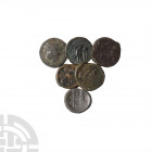 Alexander III (the Great) - AR Drachm Group [4] 4th century B.C. Group comprising drachms of Alexander III. Obvs: profile bust right wearing lion-skin...