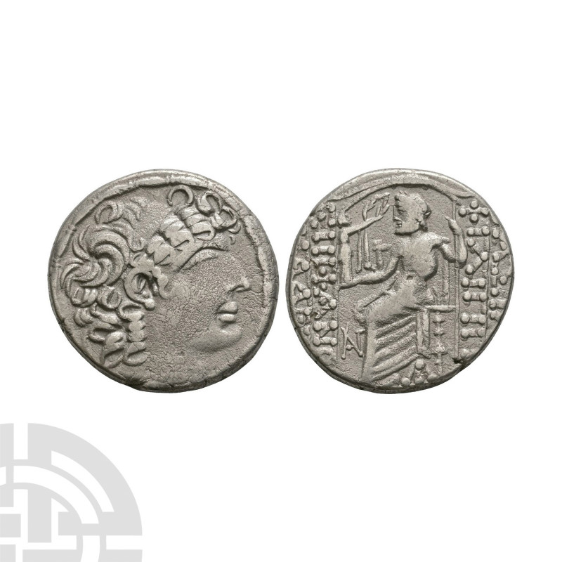 Seleukid Kingdom - Philip I Philadelphus - Tetradrachm After 83 B.C. Obv: diadem...