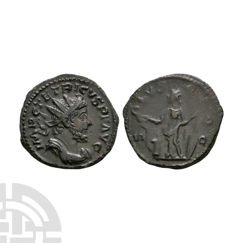 Victorinus - Salus AE Antoninianus 273-274 A.D. Cologne mint. Obv: IMP C TETRICV...