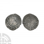 Henry VIII - Durham / Bishop Ruthall - AR Sovereign Penny 1509-1526 A.D. First coinage. Obv: king seated facing with HENRIC DI GRA REX AGL legend and ...