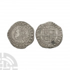 Elizabeth I - 1574 - Threepence Dated 1574 A.D. Third-fourth issues. Obv: profile bust with rose behind and ELIZABETH D G ANG FR ET HI REGINA legend a...
