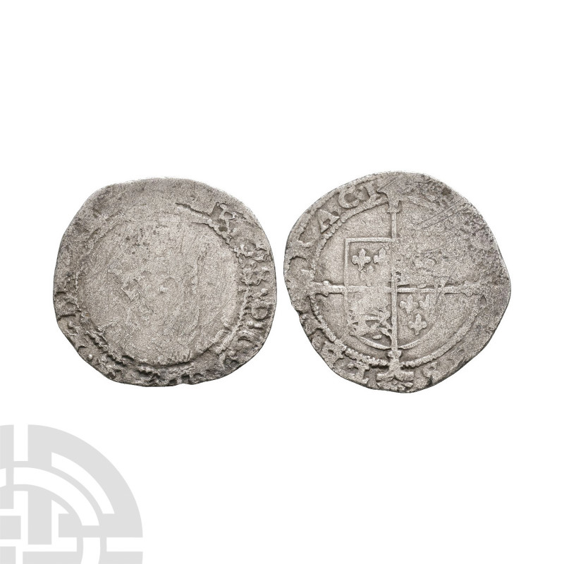 Henry VIII - York - Groat 1544-1547 A.D. Third coinage. Obv: three quarter facin...