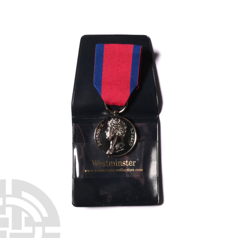 Wellington - '1815' - Restrike Waterloo Medal 20th century A.D. Replica, with su...