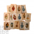 Ceramic Art - Godfrey Phillips BDV Small Silks [29] 20th century A.D. Part set of small silks depicting various pieces of fine art, mostly Chinese cer...