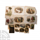 Works of Art - Godfrey Phillips BDV Large and Small Silks [16] 20th century A.D. Parts sets and odd large and small silks depicting various topis. 12....