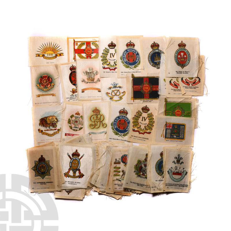 British Regiments - Godfrey Phillips BDV Small Silks [94] 20th century A.D. Smal...