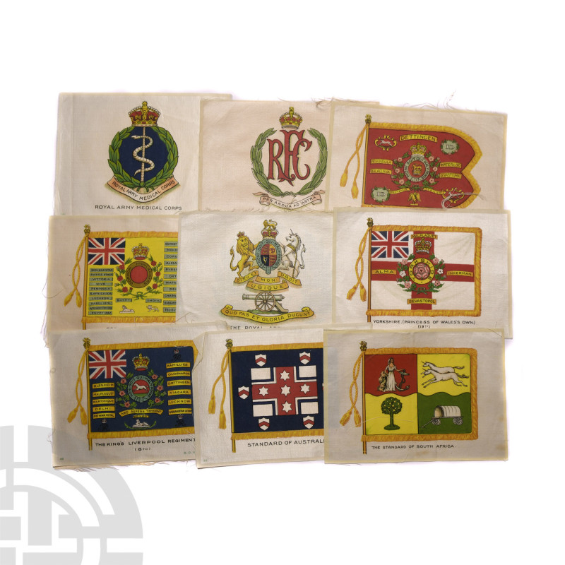 British Regiments - Godfrey Phillips BDV Large Silks [11] 20th century A.D. Part...