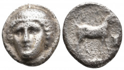 THRACE. Ainos. (Circa 374-371 BC). AR Tetradrachm. 12.15 g. 23.70 mm.
