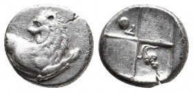 THRACE. Chersonesos. (Circa 386-338 BC). AR Hemidrachm. 2.16 g. 13.40 mm.