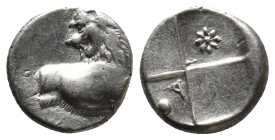 THRACE. Chersonesos. (Circa 386-338 BC). AR Hemidrachm. 2.46 g. 13.10 mm.
