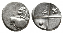 THRACE. Chersonesos. (Circa 386-338 BC). AR Hemidrachm. 2.46 g. 13.30 mm.