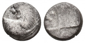THRACE. Chersonesos. (Circa 386-338 BC). AR Hemidrachm. 2.26 g. 11.90 mm.