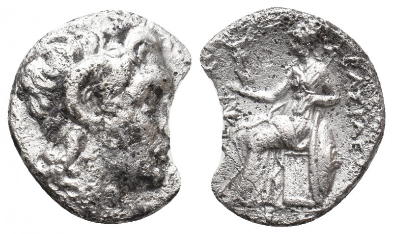 KINGS OF THRACE (Macedonian). Lysimachos (305-281 BC). AR Drachm. 3.79 g. 18.40 ...