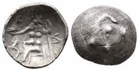 KINGS OF MACEDON. Imitations of Alexander III 'the Great' (3rd-2nd centuries BC). AR Drachm. 3.43 g. 18 mm