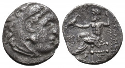 KINGS OF MACEDON. Alexander III ‘the Great’ (336-323 BC). AR Drachm. 4 g. 17.80 mm.