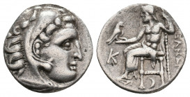 KINGS OF MACEDON. Alexander III ‘the Great’ (336-323 BC). AR Drachm. 3.74 g. 18 mm.