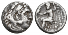 KINGS OF MACEDON. Alexander III ‘the Great’ (336-323 BC). AR Drachm. 4.26 g. 16.70 mm.