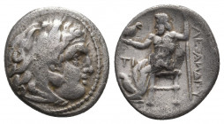 KINGS OF MACEDON. Alexander III ‘the Great’ (336-323 BC). AR Drachm. 4.04 g. 17.70 mm.