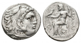 KINGS OF MACEDON. Alexander III 'the Great' (336-323 BC). AR Drachm. 4.13 g. 17.50 mm.