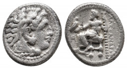 KINGS OF MACEDON. Alexander III 'the Great' (336-323 BC). AR Drachm. 4.26 g. 16.10 mm.