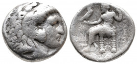 KINGS OF MACEDON. Alexander III 'the Great' (336-323 BC). AR Tetradrachm. 16.96 g. 25.50 mm.