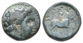 KINGS OF MACEDON. Philip III (323-317 BC). Ae. 6.86 g. 16.80 mm.