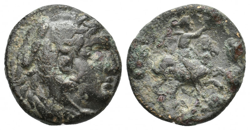 KINGS OF MACEDON. Philip III (323-317 BC). Ae. 5.24 g. 19 mm.