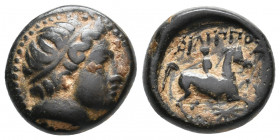 KINGS OF MACEDON. Philip III (323-317 BC). Ae. 7.11 g. 17.50 mm.