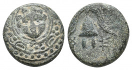 KINGS OF MACEDON. Philip III (323-317 BC). Ae. 3.88 g. 15.20 mm.