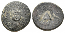 KINGS OF MACEDON. Philip III (323-317 BC). Ae. 4.37 g. 17.70 mm.