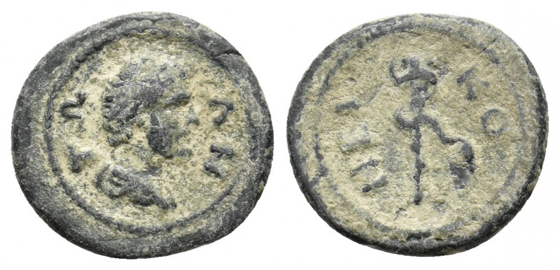 BITHYNIA, Nicomedia. Antoninus Pius, 138-161 AD. AE. 1.95 g. 14.90 mm.