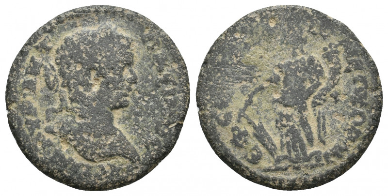 IONIA, Ephesos. Caracalla, 198-217 AD. AE. 4.37 g. 23.50 mm.