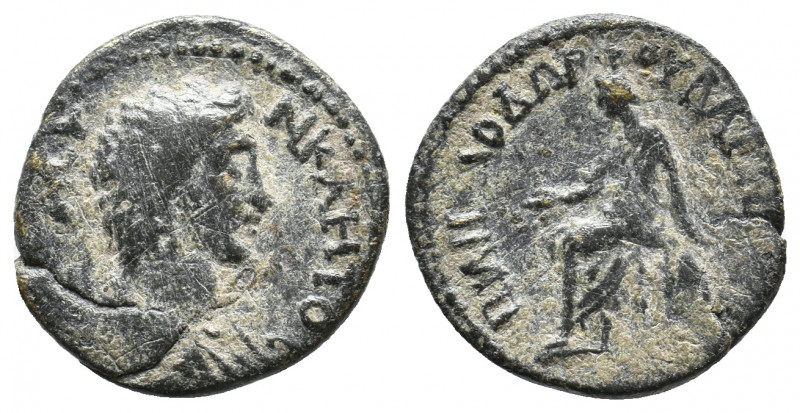 LYDIA, Bagis. Caracalla, Reign of Trajan, 98-117. AE. 2.32 g. 17.50 mm.