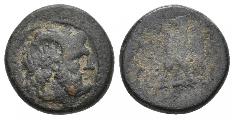 PTOLEMAIC KINGS OF EGYPT. Ptolemy II Philadelphos (285-246 BC). Ae. 5.20 g. 16.4...