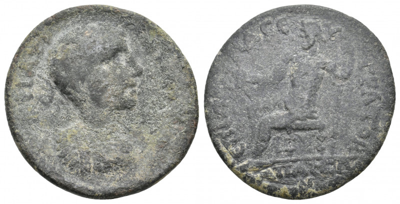 PHRYGIA, Apamea. Elagabalus, 218-222 AD. 11.70 g. 31.70 mm.