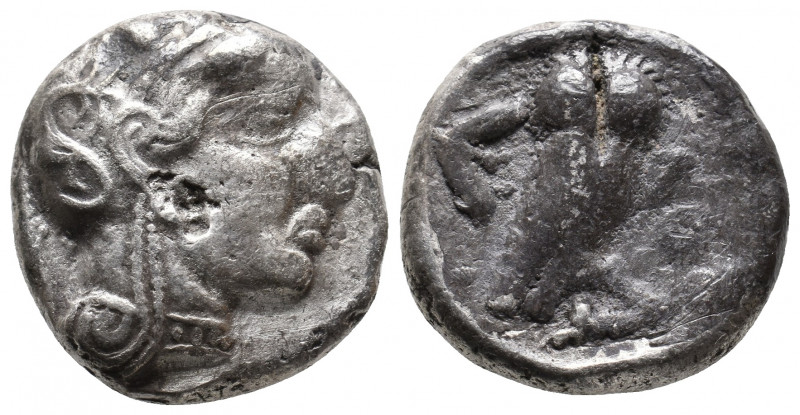 ATTICA. Athens (Circa 454-404 BC). AR Tetradrachm. 17.15 g. 23.80 mm.