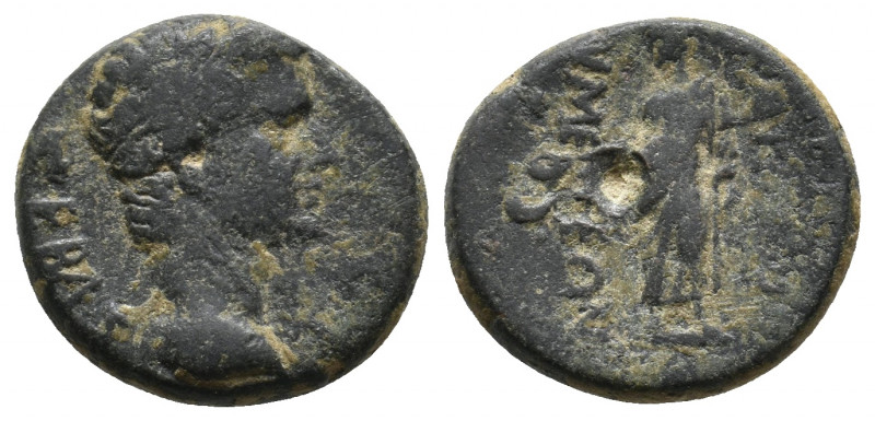 PHRYGIA, Eumenea. Tiberius, 14-37 AD. AE. 5.38 g. 18.50 mm.