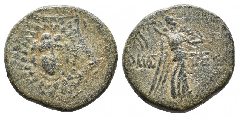 PAPHLAGONIA. Amastris.(Circa 85-65 BC). Ae. 6.85 g. 21.60 mm.