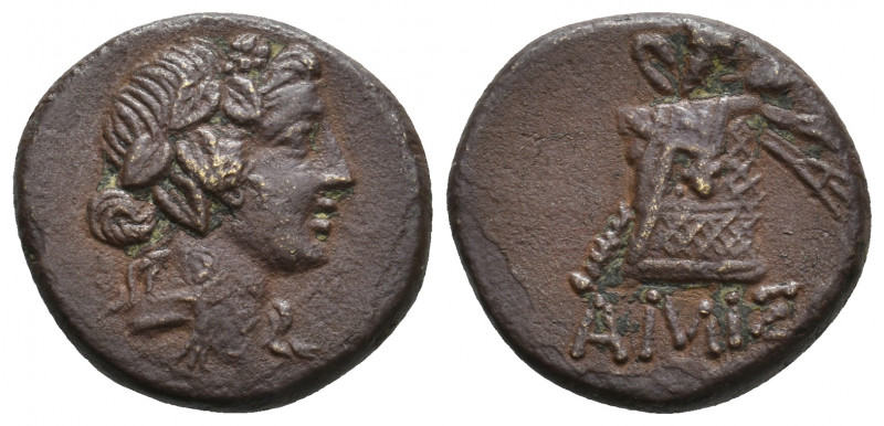 PONTOS. Amisos. (Circa 85-65 BC). Ae. 8 g. 21.50 mm.