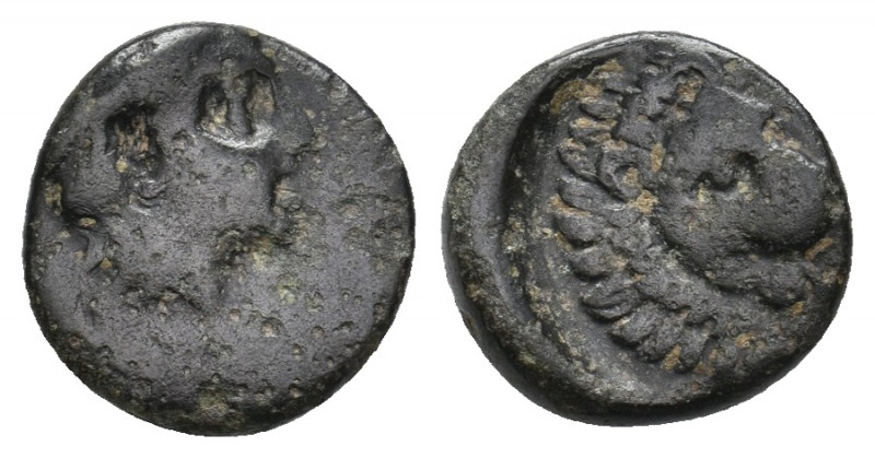 TROAS. Antandros. (4th-3rd centuries BC). Ae. 1.44 g. 12 mm.