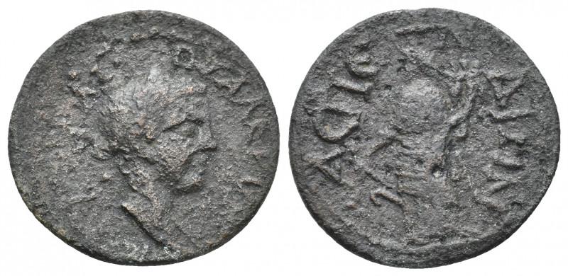 PAMPHYLIA, Aspendus. Valerian I, 253-260 AD. AE. 4.97 g. 23 mm.